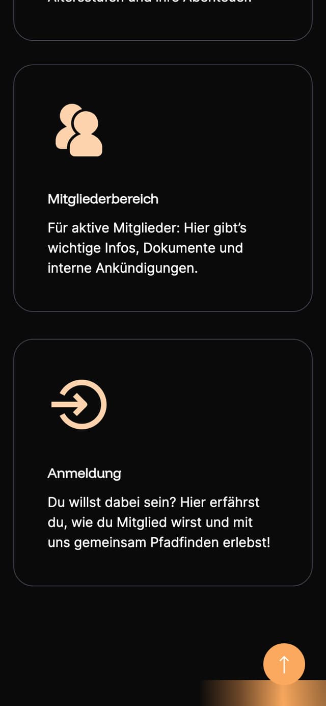 DPSG Schwabelweis auf dem Handy