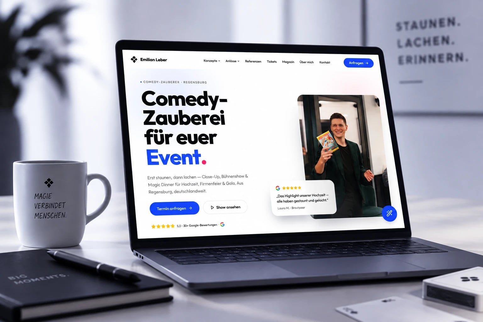 Magicel – Marke, Website & Marketing