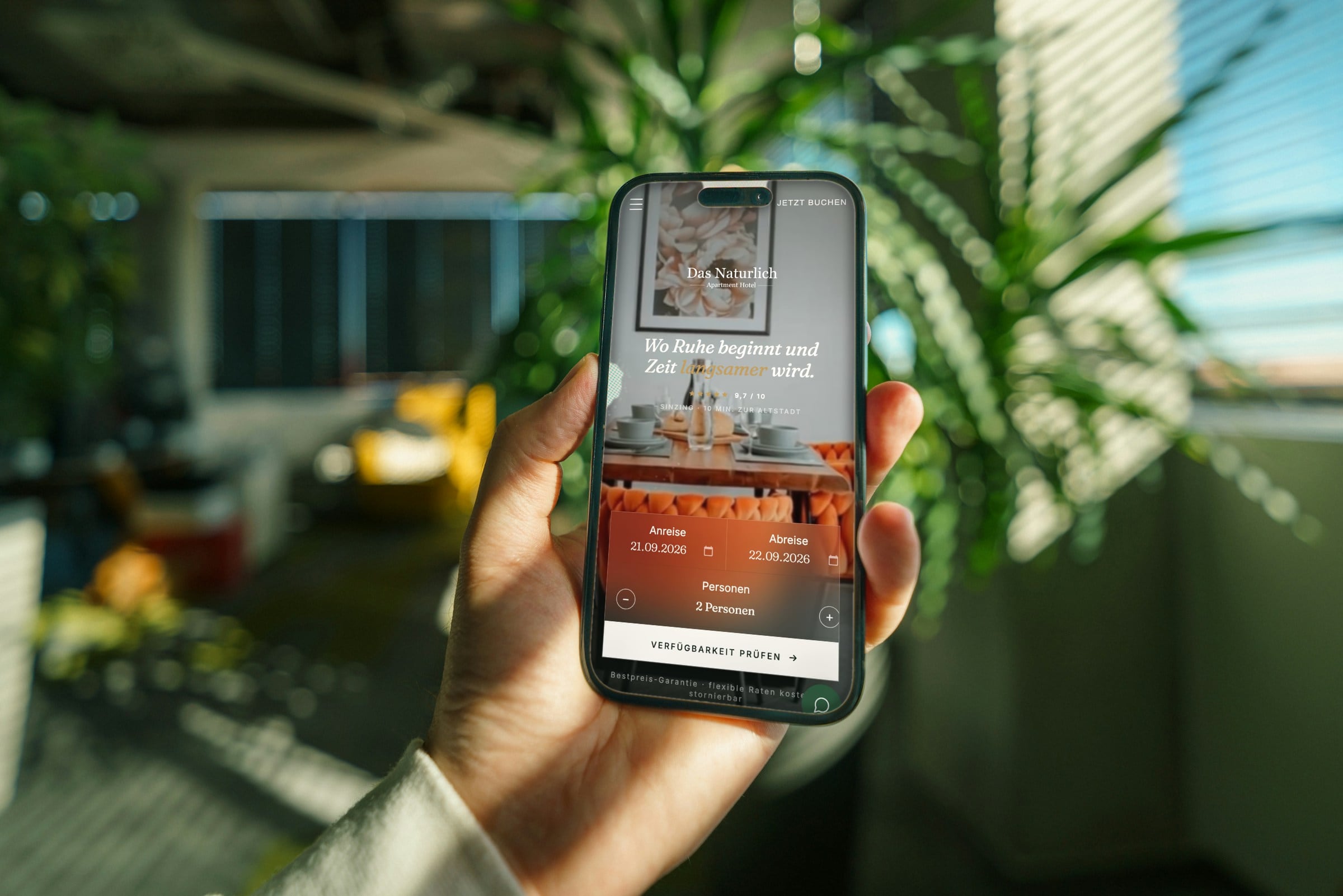 Das Natürlich – Marke, Website & Hotel-System